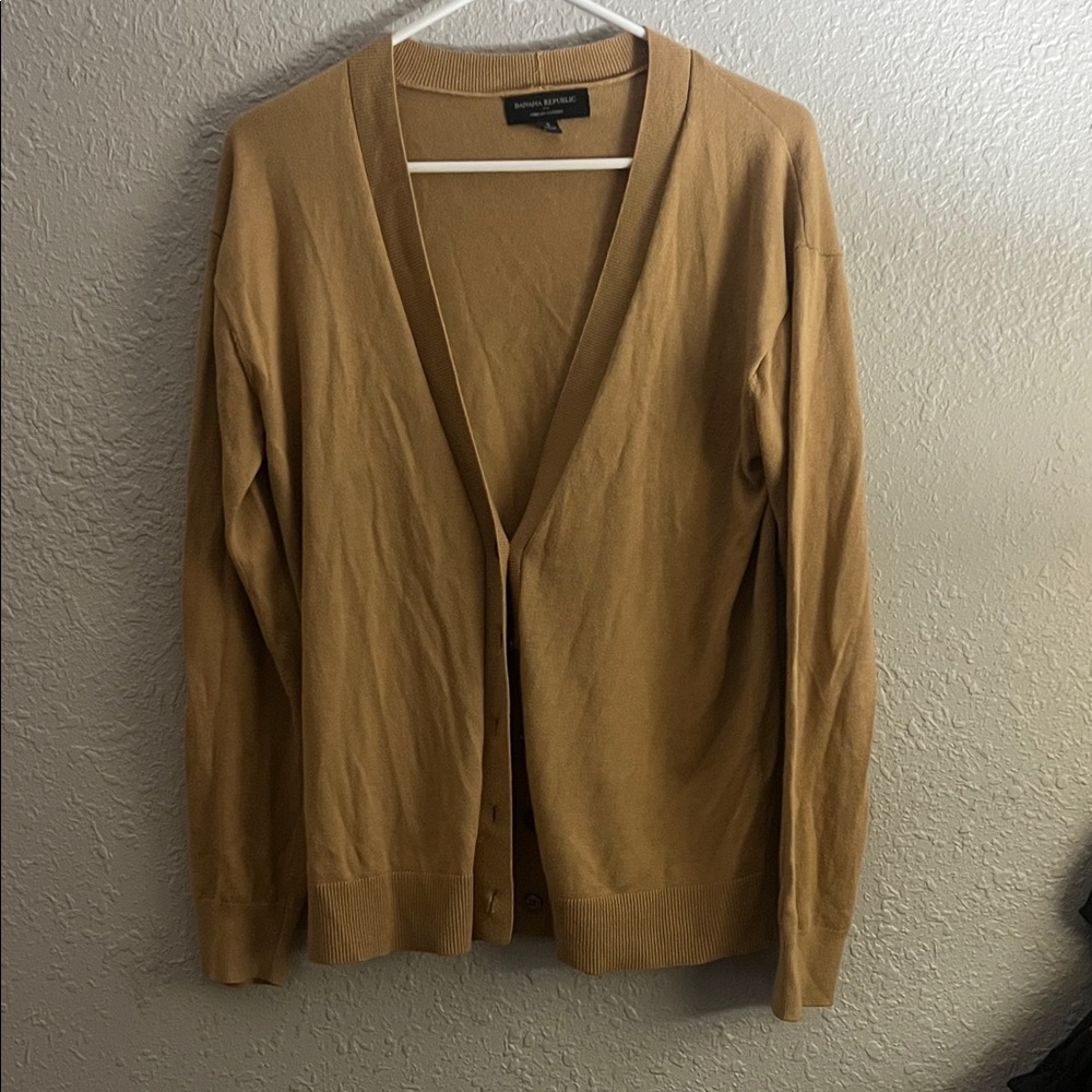 Banana Republic Camel Knit Sweater